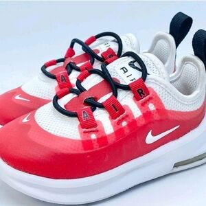 Nike Kids Red and White Sneakers